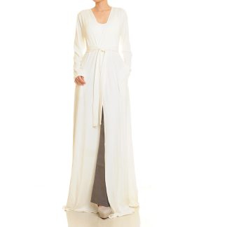 Bright Moonlight Lace-Up Robe