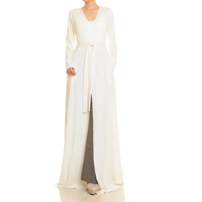 Bright Moonlight Lace-Up Robe