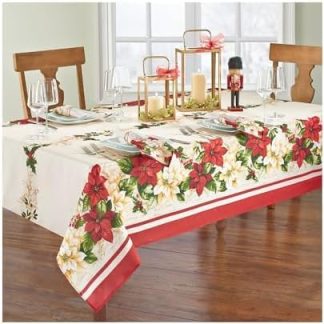 Classic rich flower tablecloth