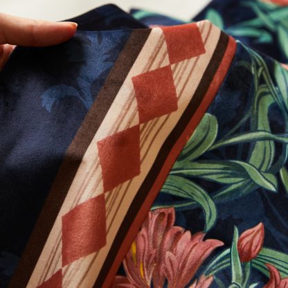 Deep Sea Blue Garden Tablecloth - Image 8