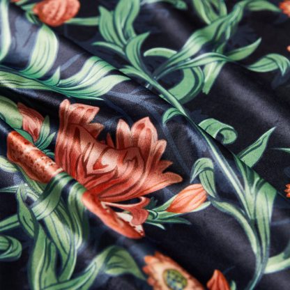 Deep Sea Blue Garden Tablecloth - Image 6