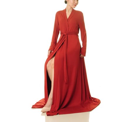 Ember Red Living Style Robe - Image 7
