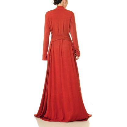 Ember Red Living Style Robe - Image 4
