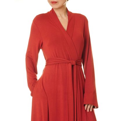 Ember Red Living Style Robe - Image 3