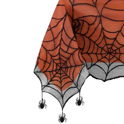 Halloween Spiderweb Lace Tablecloth - Image 3