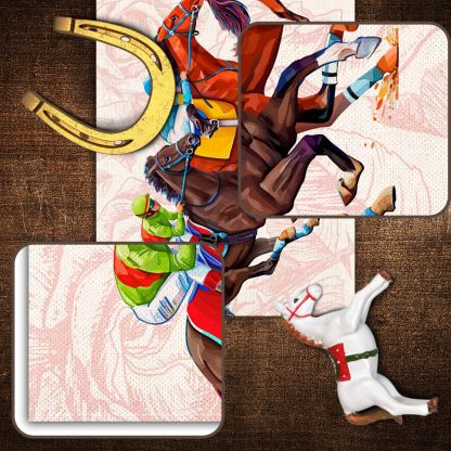 Horse Racing Table Runner - Image 4