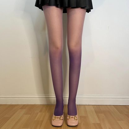 Fantasy Purple Gradient Pantyhose - Image 9