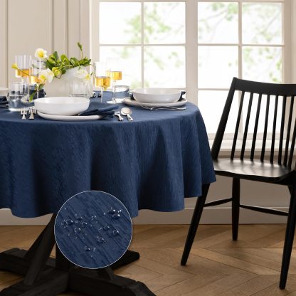Midnight Blue Waterproof Wallpaper - Image 4