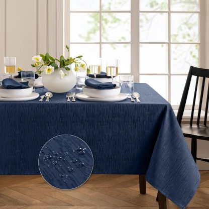 Midnight Blue Waterproof Wallpaper