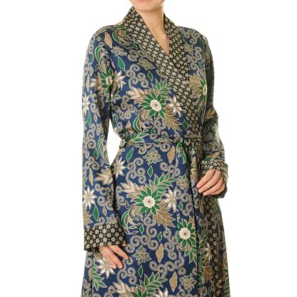 Midnight Garden Wrap Robe - Image 9