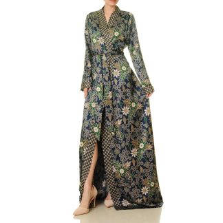 Midnight Garden Wrap Robe