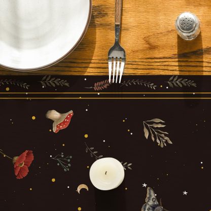 Midnight Moth and Moon Table Runner - Image 5