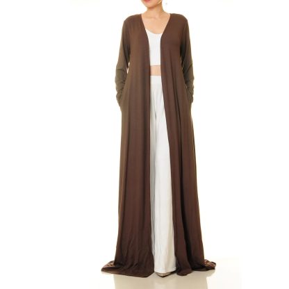 Mocha flowing lifestyle robe - Image 4