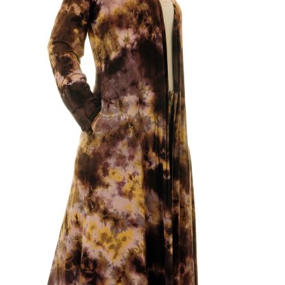 Muxia tie-dyed cardigan robe outerwear - Image 7