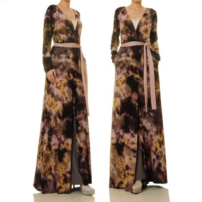 Muxia tie-dyed cardigan robe outerwear - Image 6