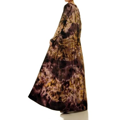 Muxia tie-dyed cardigan robe outerwear - Image 3