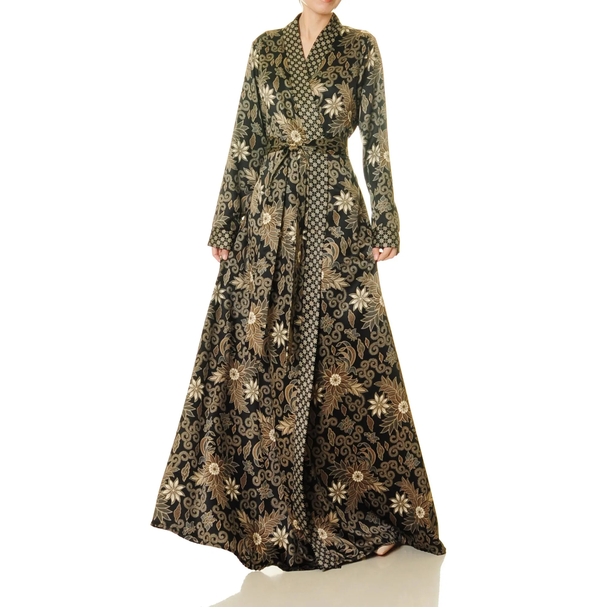 Nocturne Garden Wrap Robe