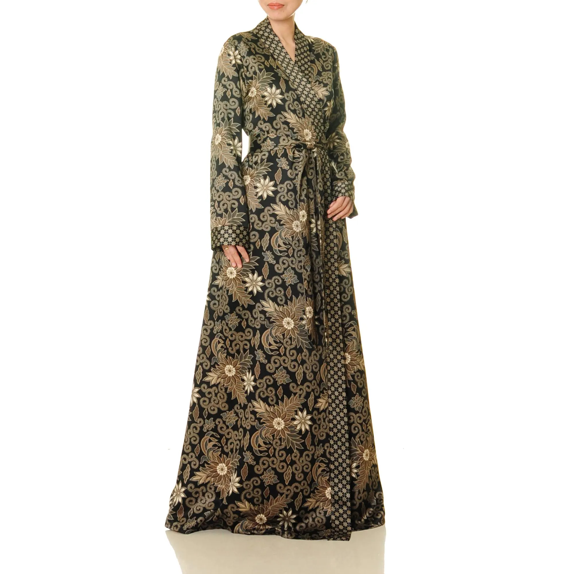 Nocturne Garden Wrap Robe - Image 7