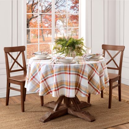 Pastoral autumn plaid tablecloth - Image 6