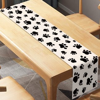 Paw Print Table Runner