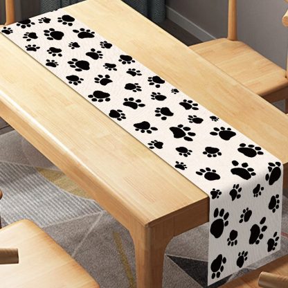 Paw Print Table Runner