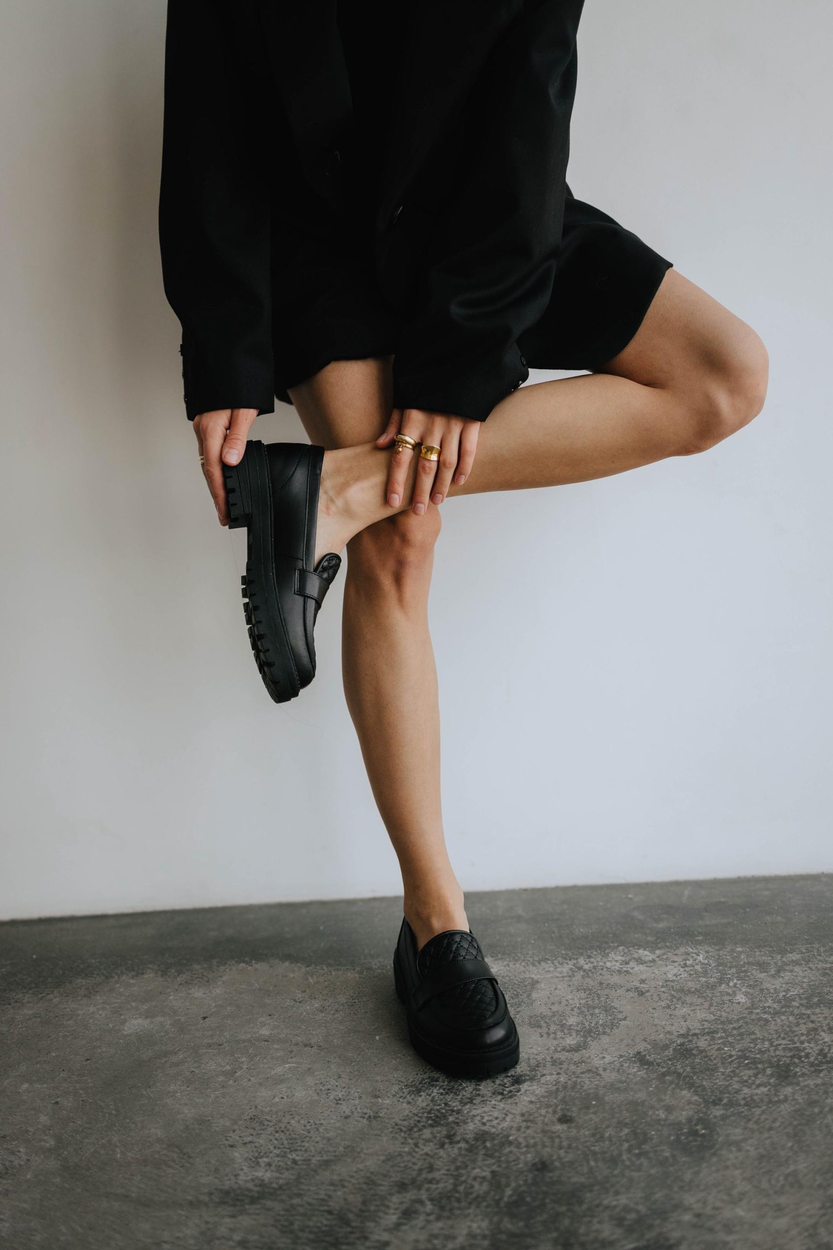 Quilted Penny Loafers - Image 7