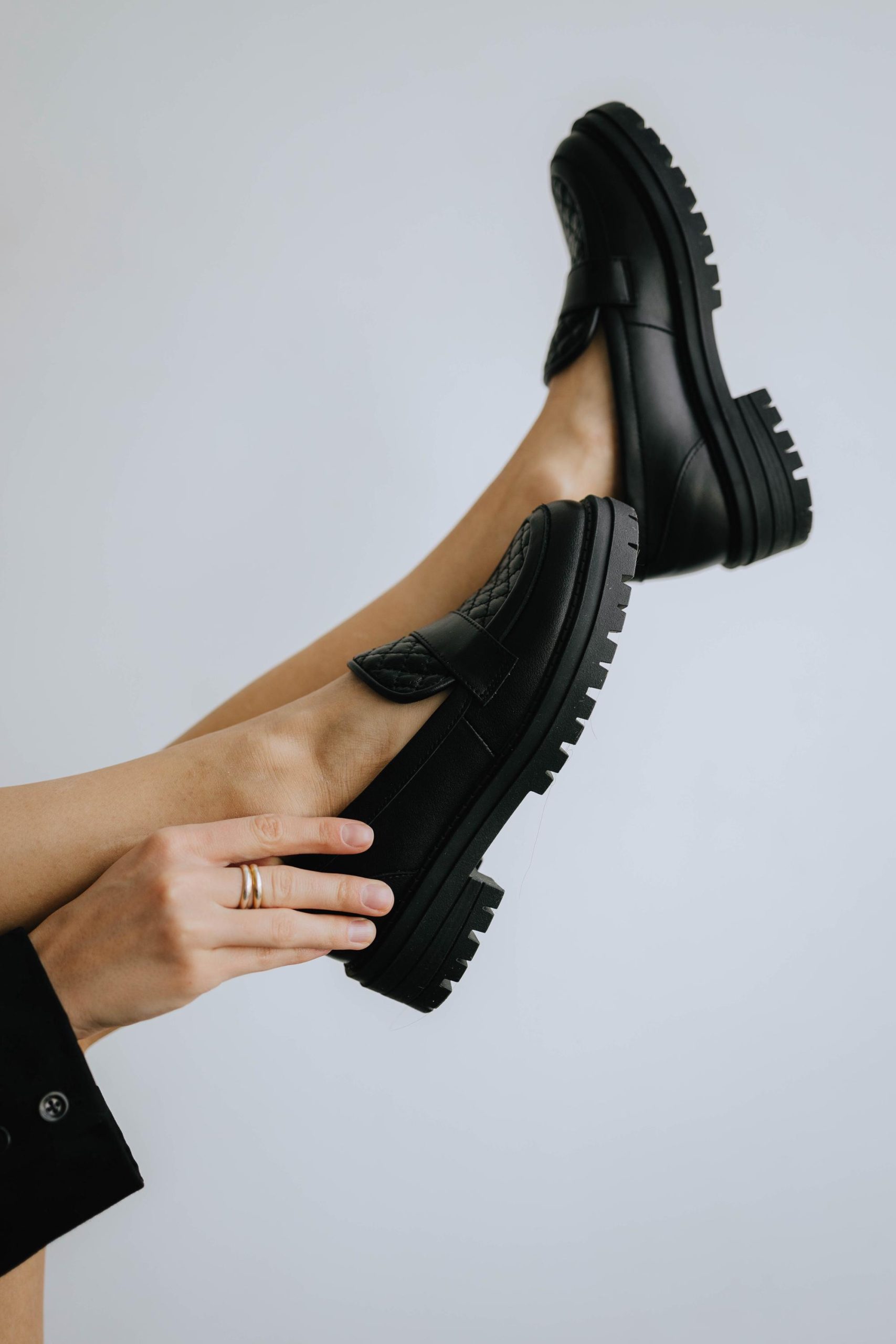 Quilted Penny Loafers - Image 3