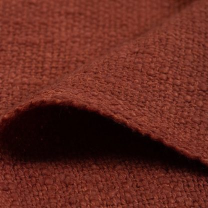 Terracotta Tassel Woven Throw Blanket - Image 2