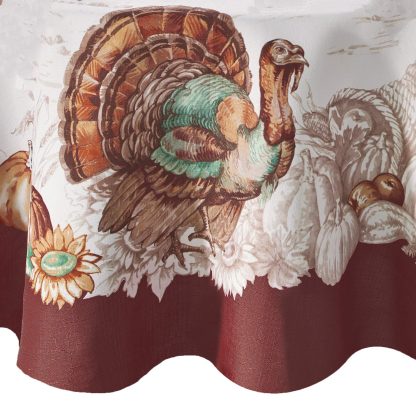 Thanksgiving Turkey Harvest Tablecloth - Image 3