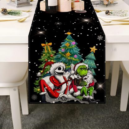Trick & Magic Christmas Table Runner - Image 3