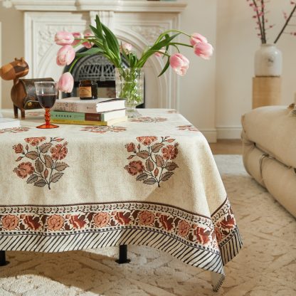 Vintage Bouquet Print Tablecloth - Image 8