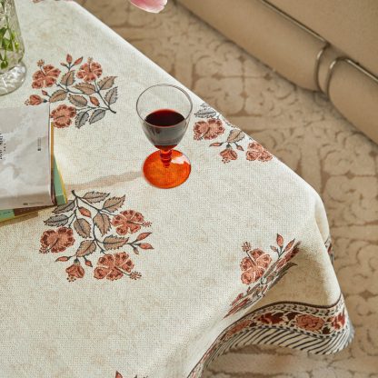 Vintage Bouquet Print Tablecloth - Image 5