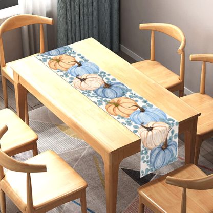 Watercolor Pumpkin Table Runner - Image 2