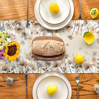 Whispering Meadow Floral Table Runner - Image 3