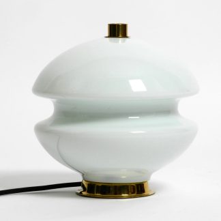 Multi-layer opalescent glass table lamp