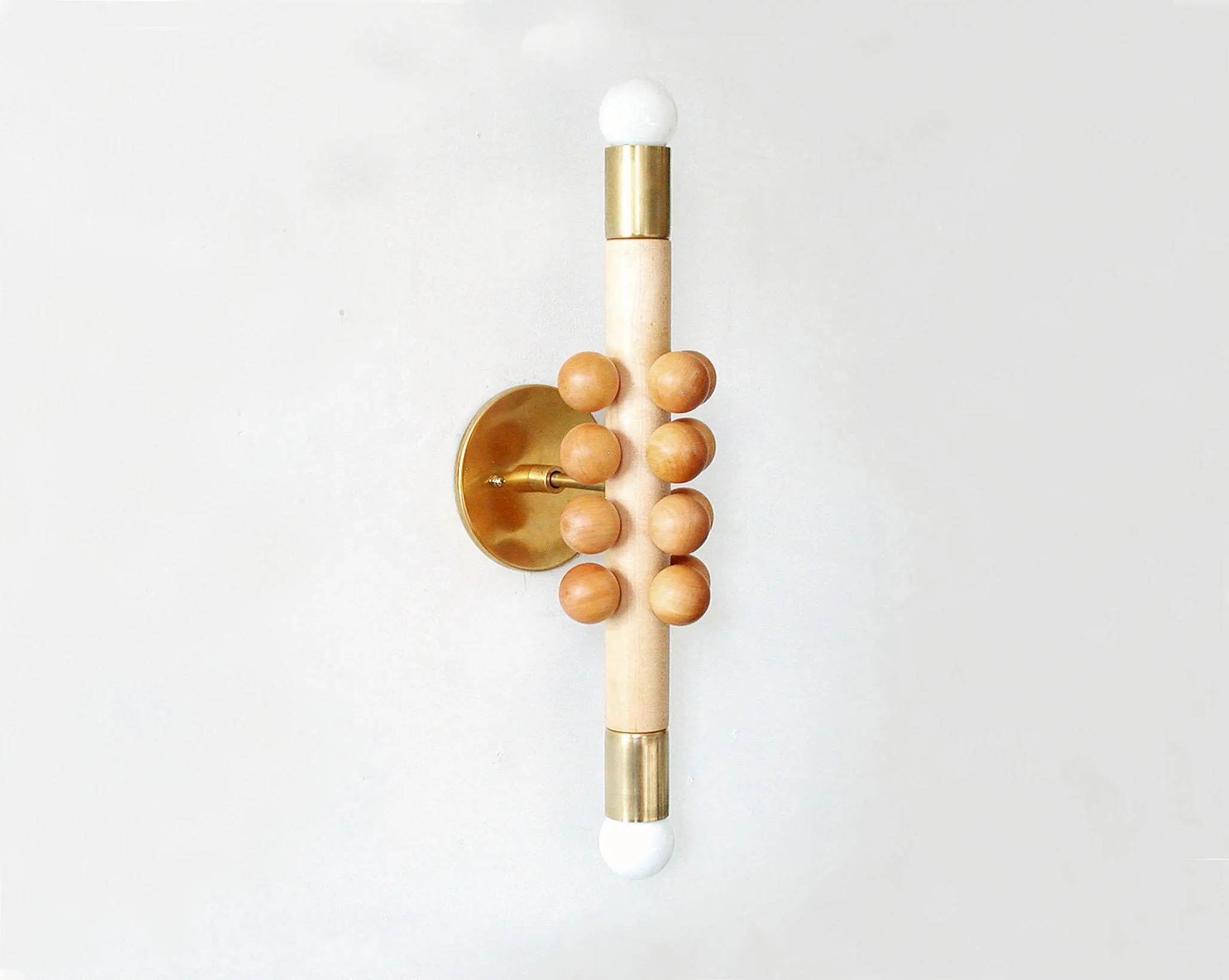 Double-headed bead column wall lamp - Image 3