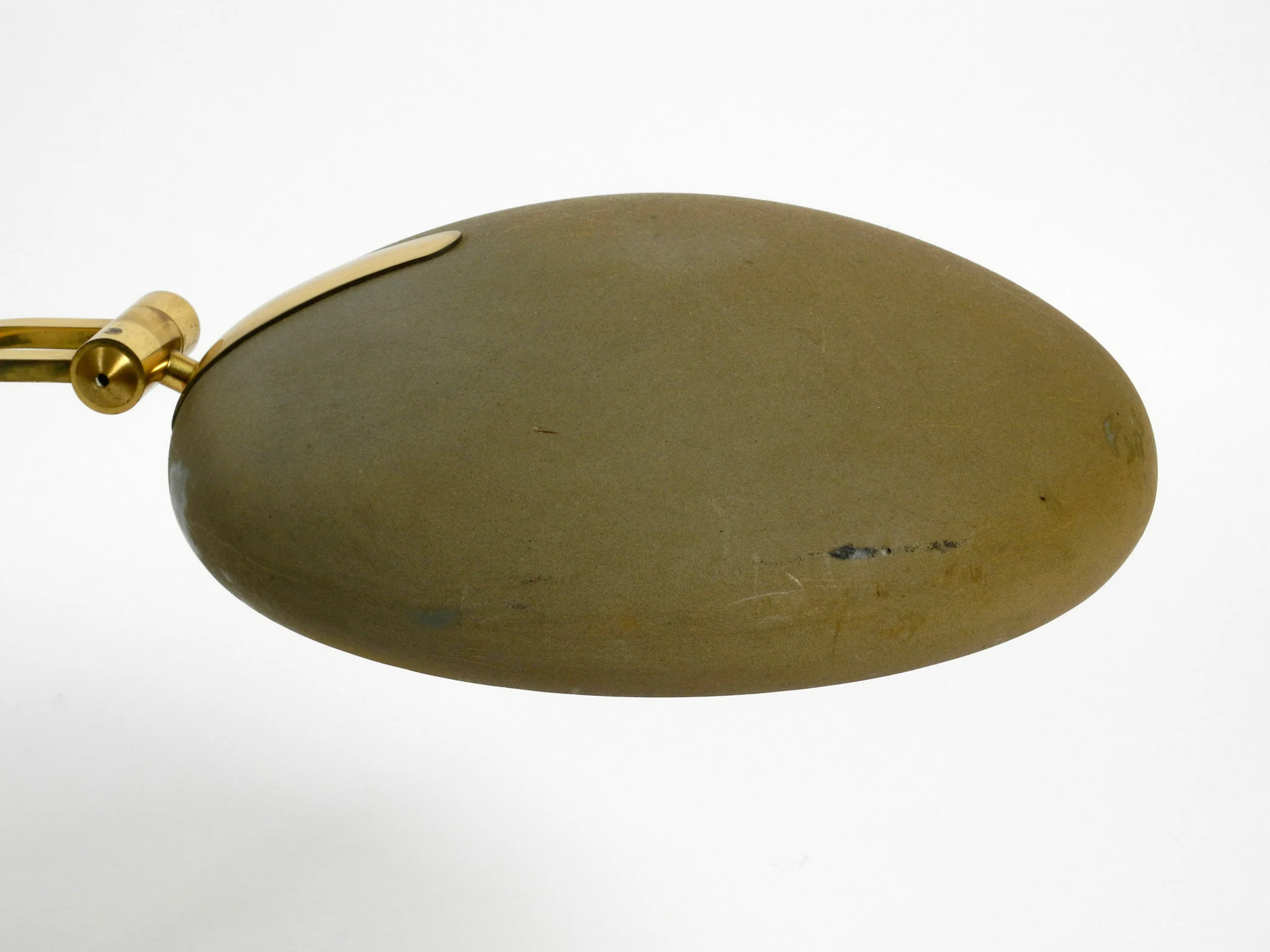 Olive dish-shaped table lamp - Image 2