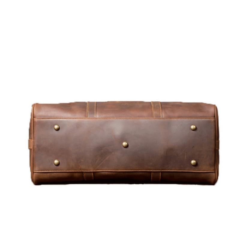 Retro coffee barrel-shaped weekend travel bag - Image 4