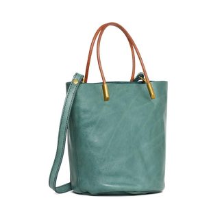 Seafoam Green Bucket Bag