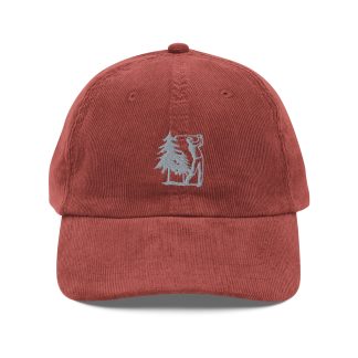 Corduroy Forest Explorer Embroidered Hat