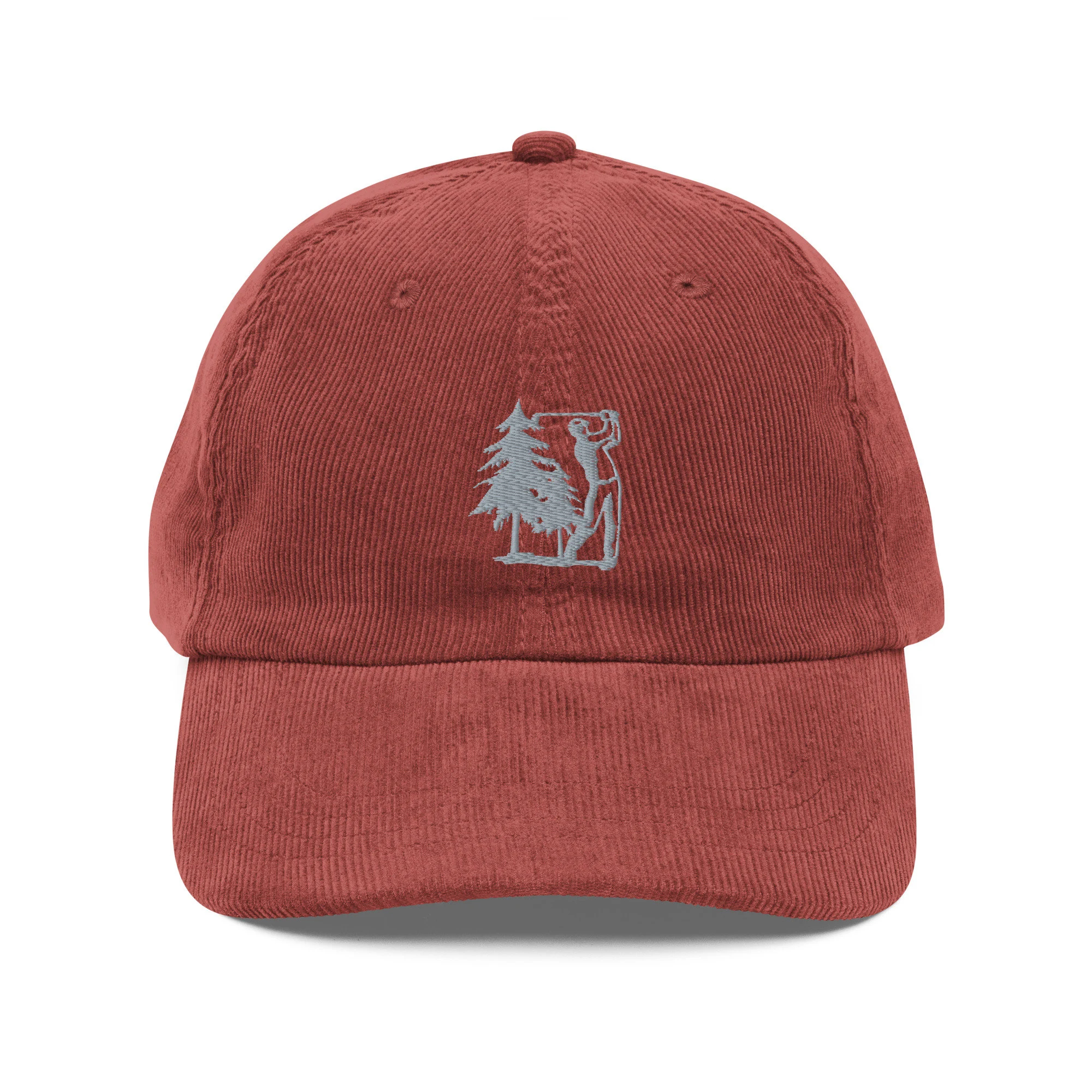 Corduroy Forest Explorer Embroidered Hat
