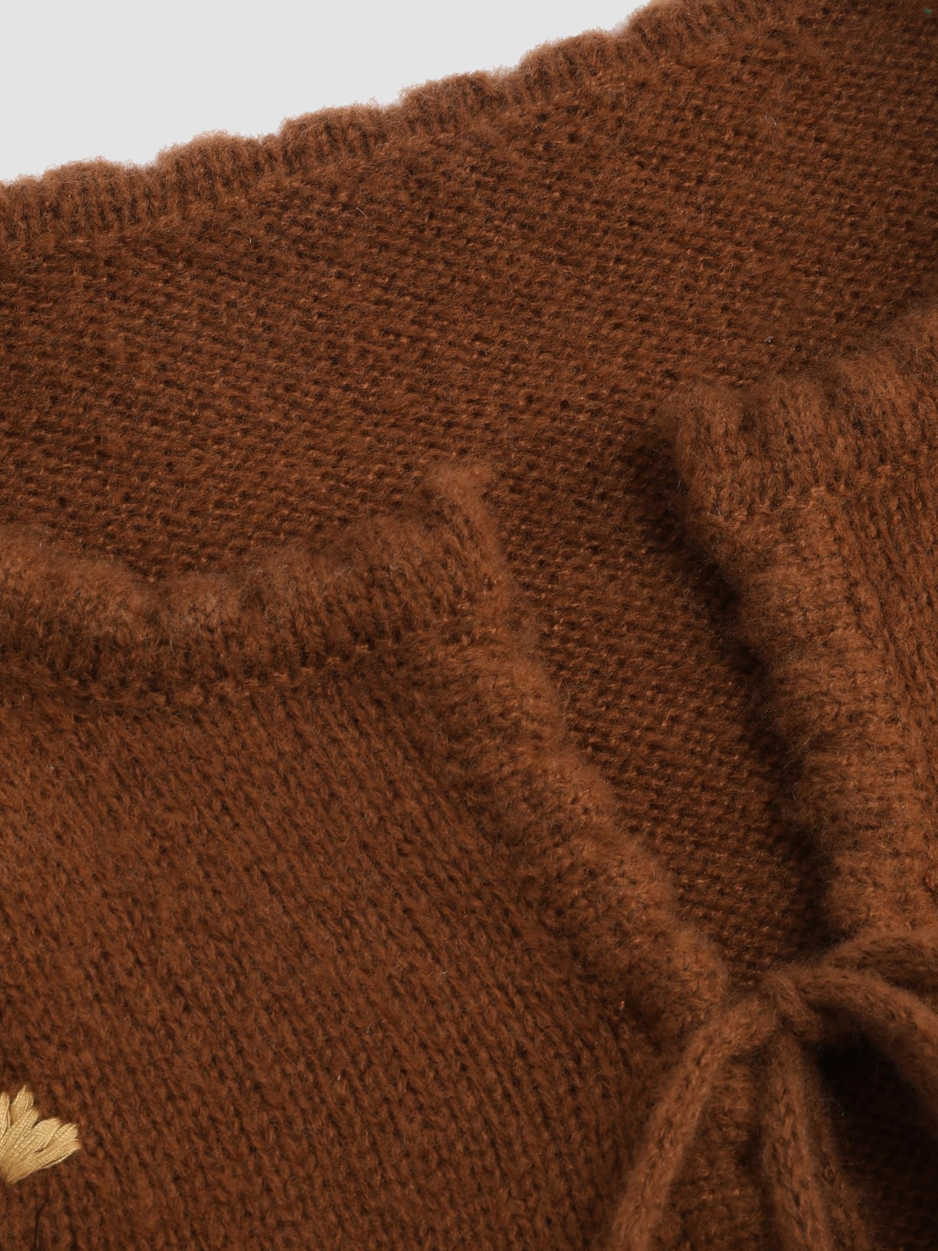Brown belted cardigan - Image 4