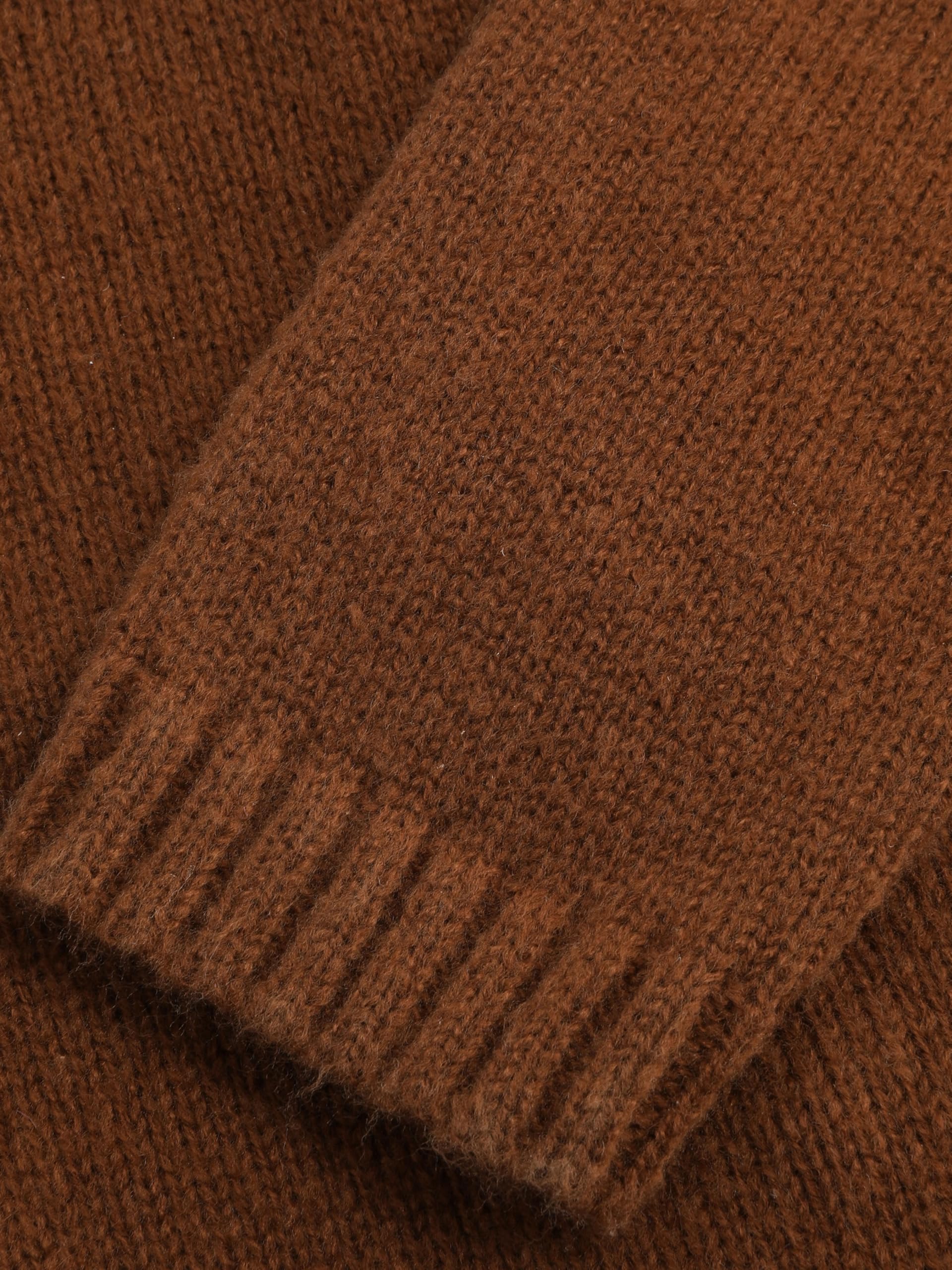 Brown belted cardigan - Image 3