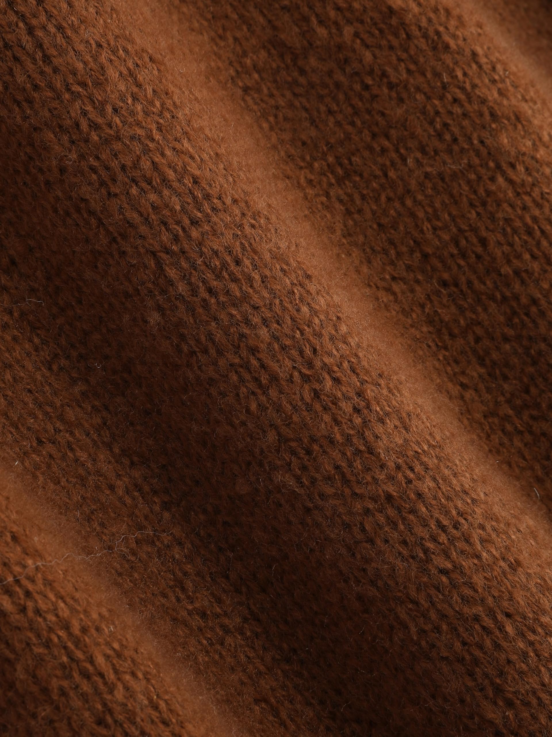 Brown belted cardigan - Image 2