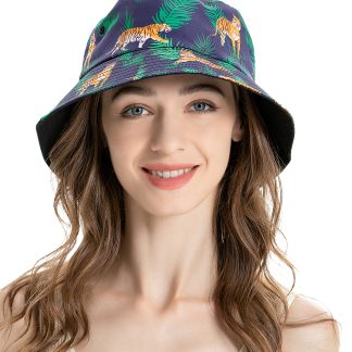 Jungle Tiger Striped Fisherman Hat