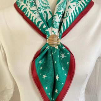 Mori-kei Hoshino natural element square scarf