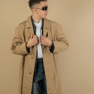 Khaki classic trench coat
