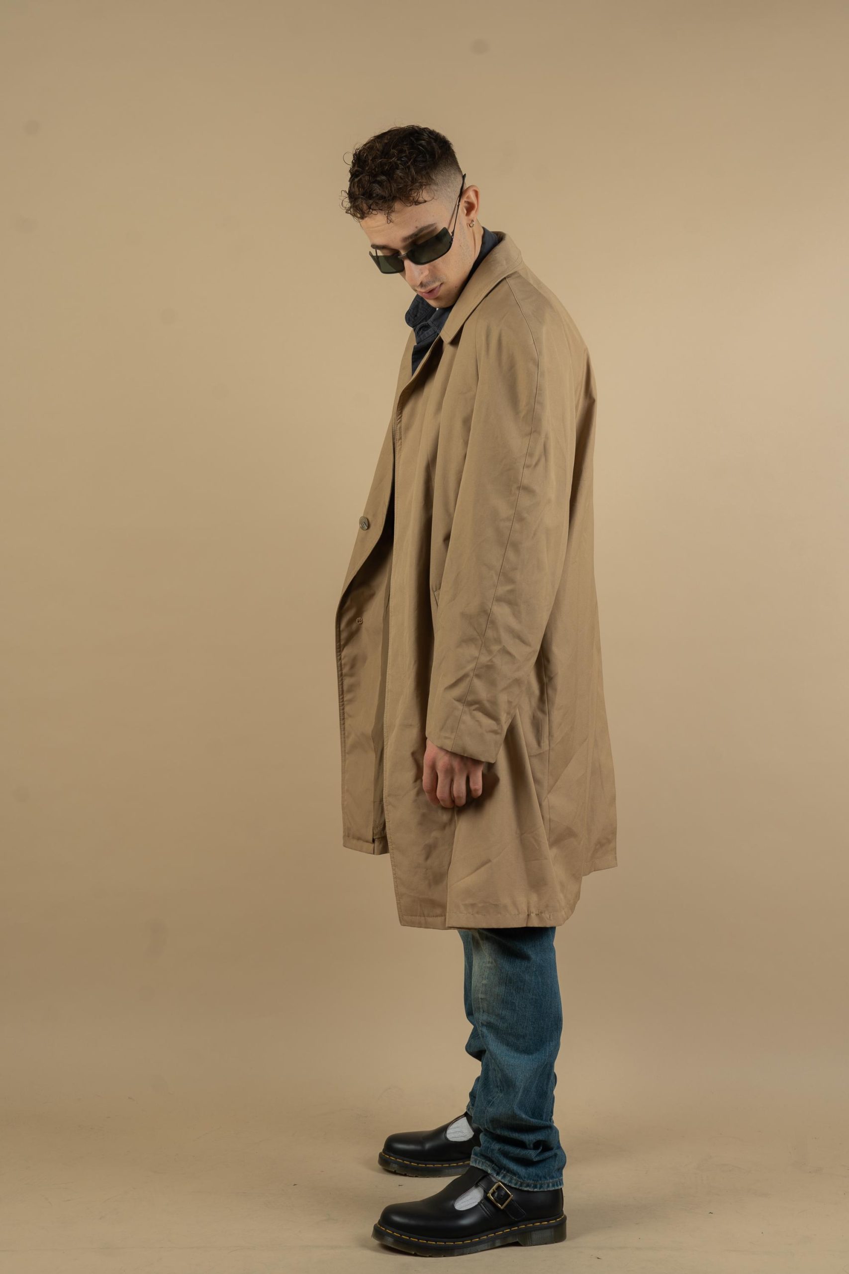 Khaki classic trench coat - Image 6