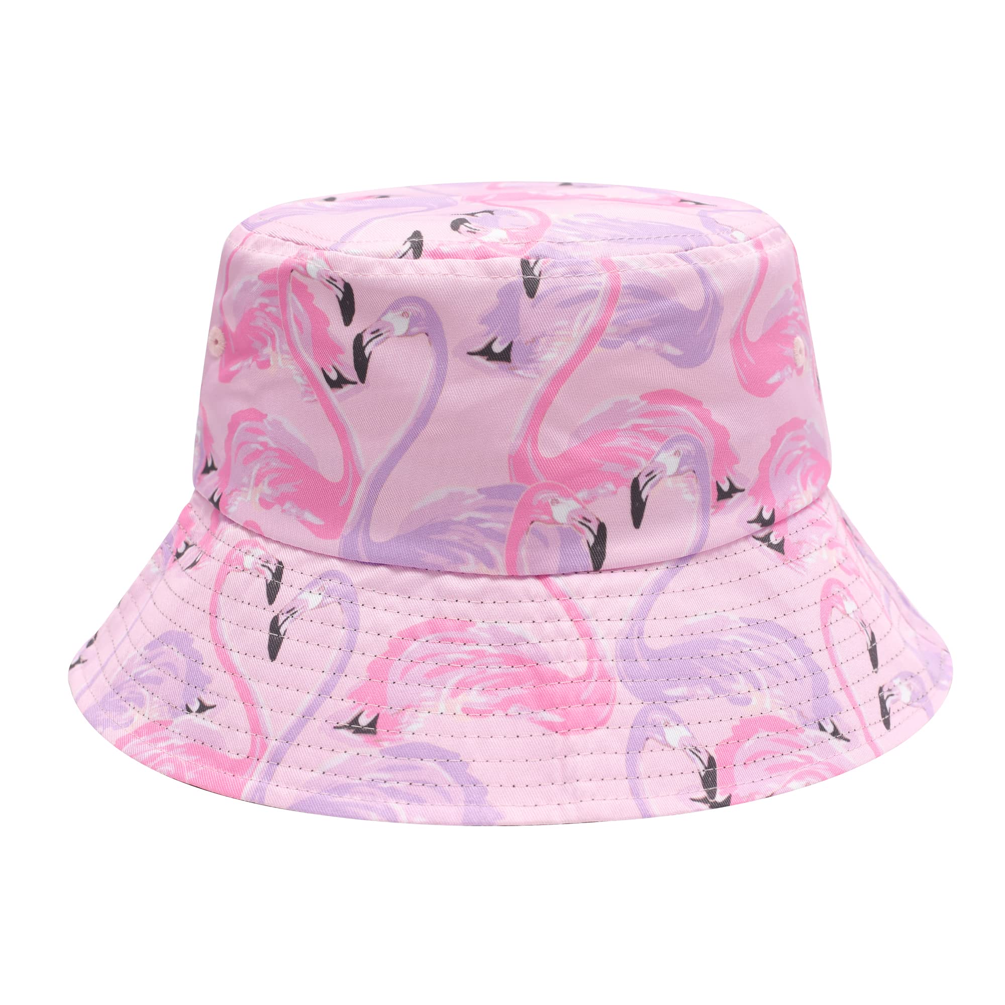 Pastel Flamingo Print Fisherman's Hat