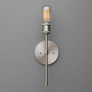 Retro industrial style long pole wall lamp